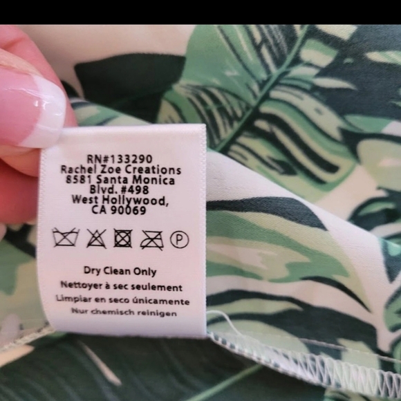 NWT RACHEL ZOE Duster Kimono Swim Cover Up Floral Island Vibes Cute Flowy - Picture 10 of 11